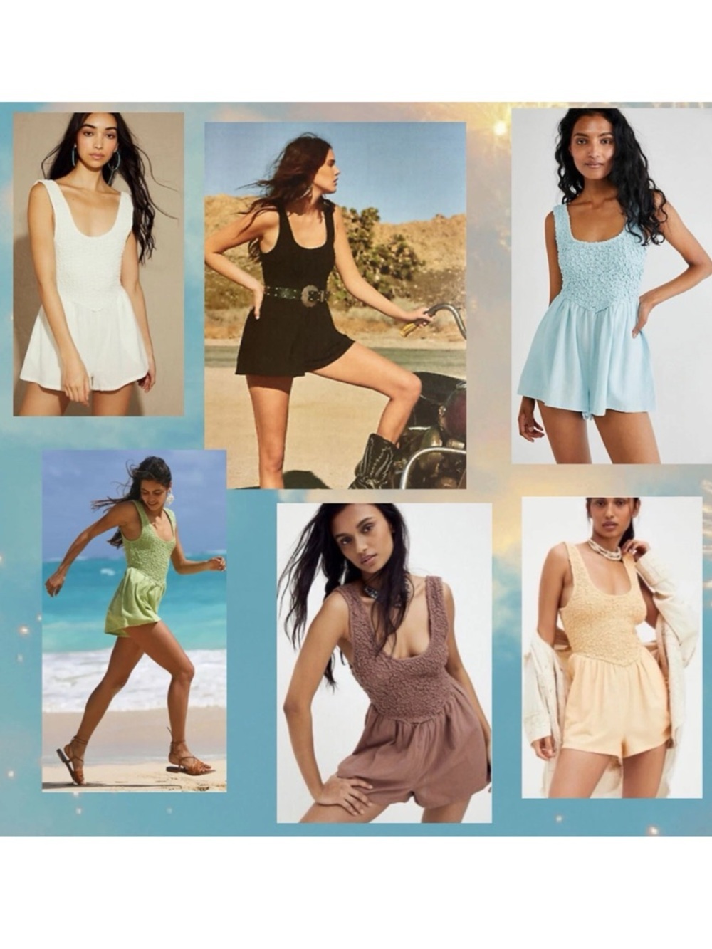 NWOT Free People Juliette Romper XS Cantaloupe Orange/Yellow - Picture 16 of 16